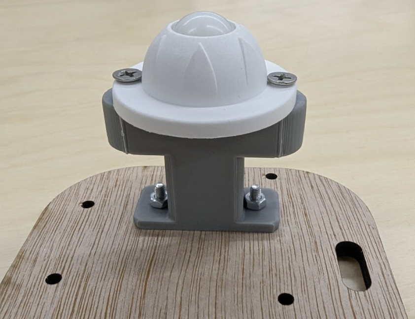 attach ball caster