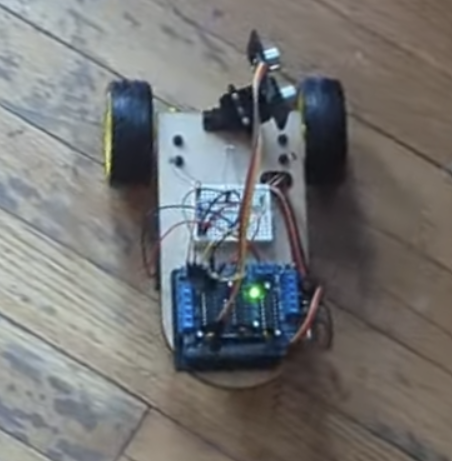 Wall following setup